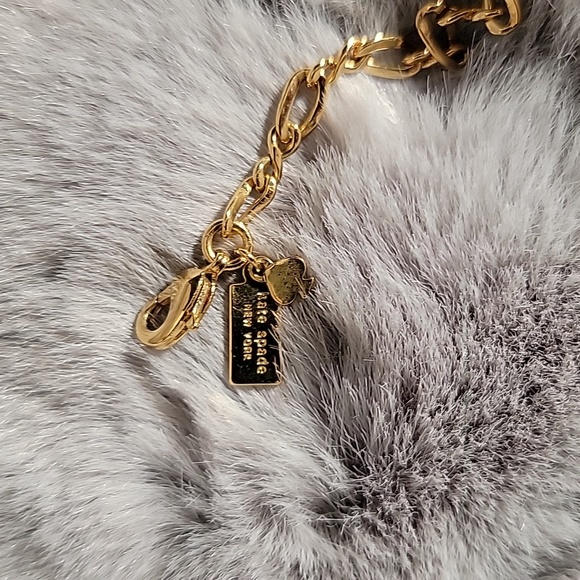 KATE SPADE New York RARE huge GOLDEN CITRINE baubles NECKLACE - Picture 11 of 11